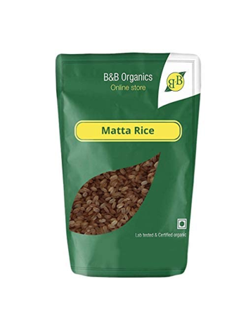 B&B Organics Par-Boiled Exotic Kerala matta rice (1kg)