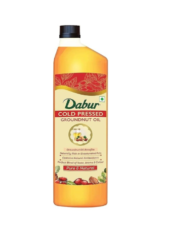 Dabur Cold Pressed Groundnut Cooking Oil (1L)