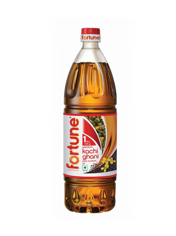 Fortune Premium Kachi Ghani Pure Mustard Oil (910G PET Bottle)