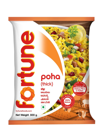 FORTUNE Thick Poha (500g)