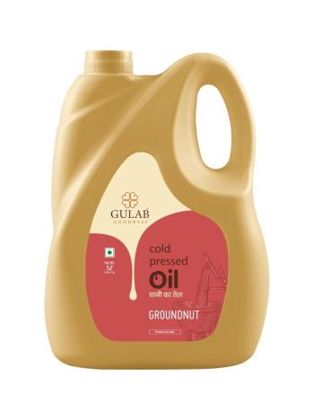 Gulab Cold Pressed Groundnut Oil (5L)