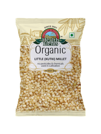 HealthFields Organic Little Millet (Kutki Millet) - 1Kg