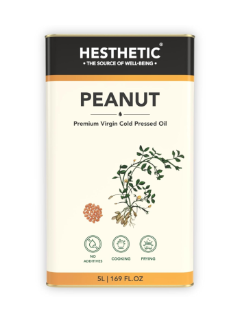 HESTHETIC Premium Edible Cold Pressed Peanut Oil (5L)