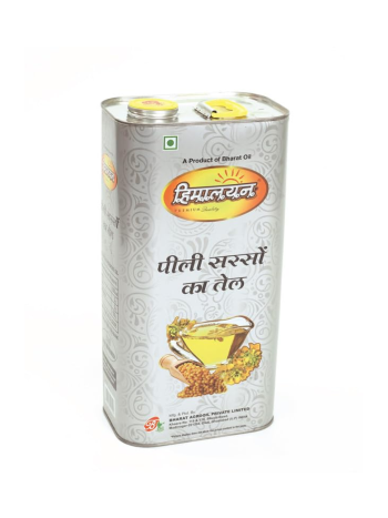 Himalayan Brand Yellow Mustard Oil (5L Tin)