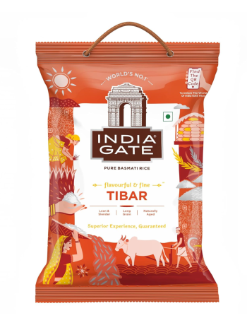 India Gate Basmati Rice Tibar (5kg)
