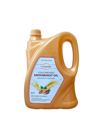Indiyeah Cold Pressed Groundnut Oil (5L)