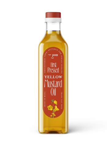 JIVO First Pressed Yellow Mustard Oil (1L)