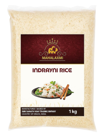 Mahalaxmi Indrayani Rice - Premium Aromatic Rice (1kg)