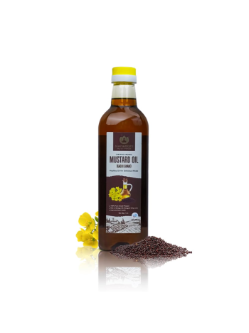 Maharishi Ayurveda Organic Kachi Ghani Mustard Oil (1L)