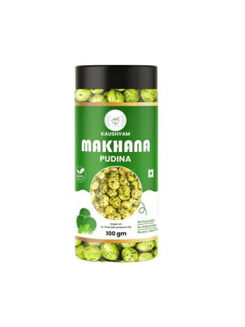 Makhanas (Roasted Fox Nuts) – Pudina (100g)