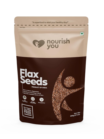 Nourish You Raw Flaxseeds (500g)