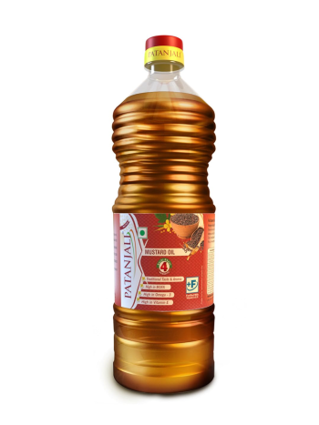 Patanjali Pure Mustard Oil (1L)