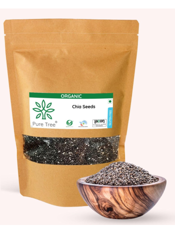 Pure Tree Certified Organic Chia Seeds (250g)