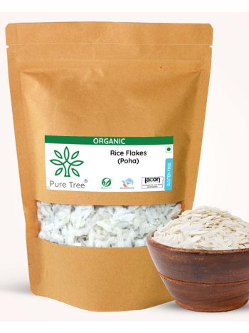 Pure Tree Certified Organic White Jada Poha | 850 g