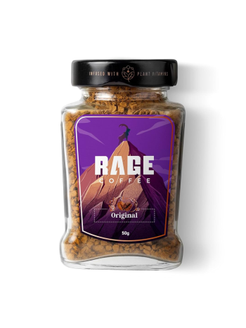 Rage Coffee Original Coffee Blend 100% Pure Arabica Beans (50g)