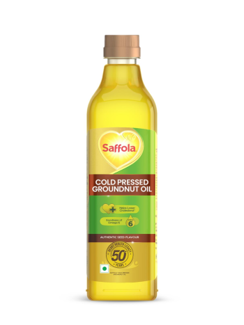 Saffola Cold Pressed Groundnut Oil (1L)