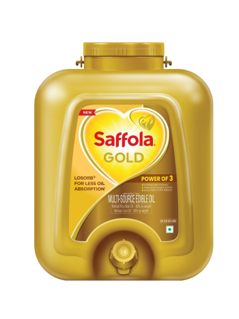 Saffola Gold Refined Cooking oil (15L)