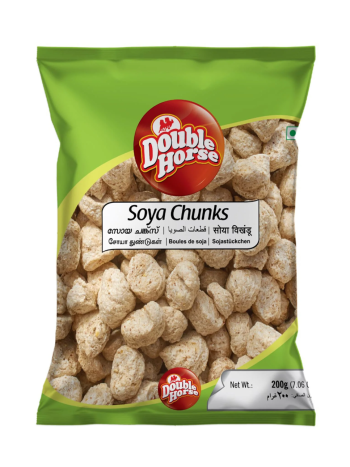 Premium Soya Chunks – 200 g (High-Protein Textured Soy)