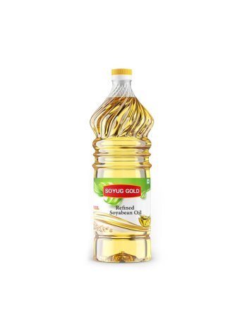 Soyug Gold Refined Soybean Oil – 1 L (Cooking & Frying)