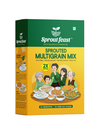 Sprout Feast Sprouted Multigrain Add on Mix Flour (500g)